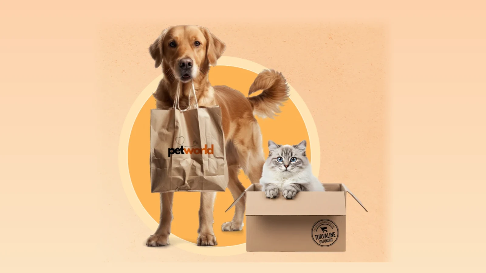 Petworldi koer ja kass – Penner.ee päisepilt