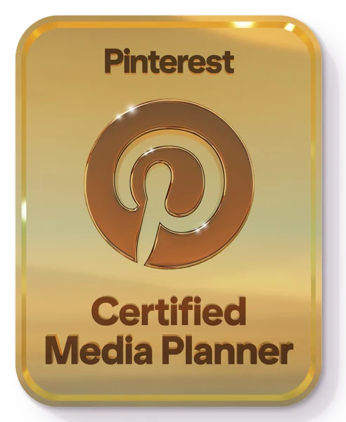 Pinterest Certified Media Planner sertifikaat